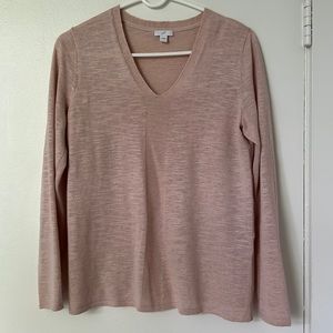 Blush pink lightweight sweater